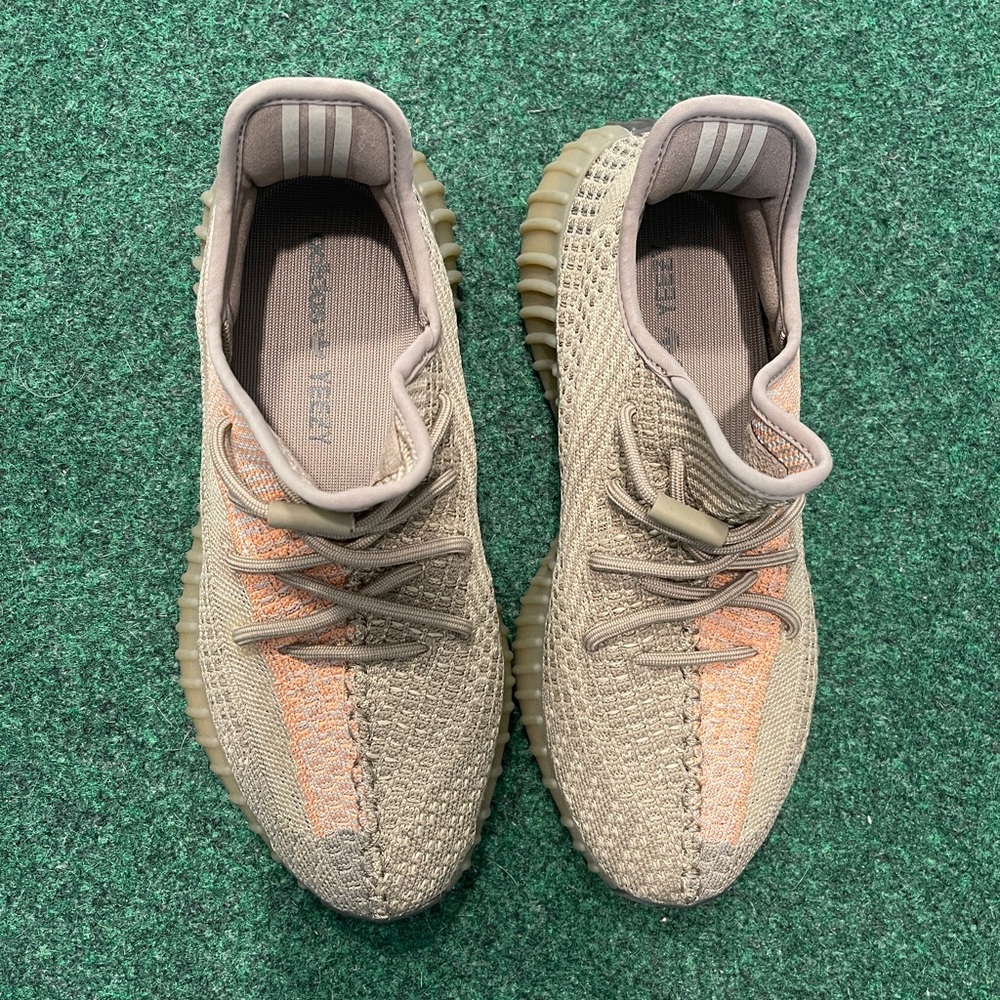 Yeezy V2 Sand Tuape Sneakers - Picture 3 of 8